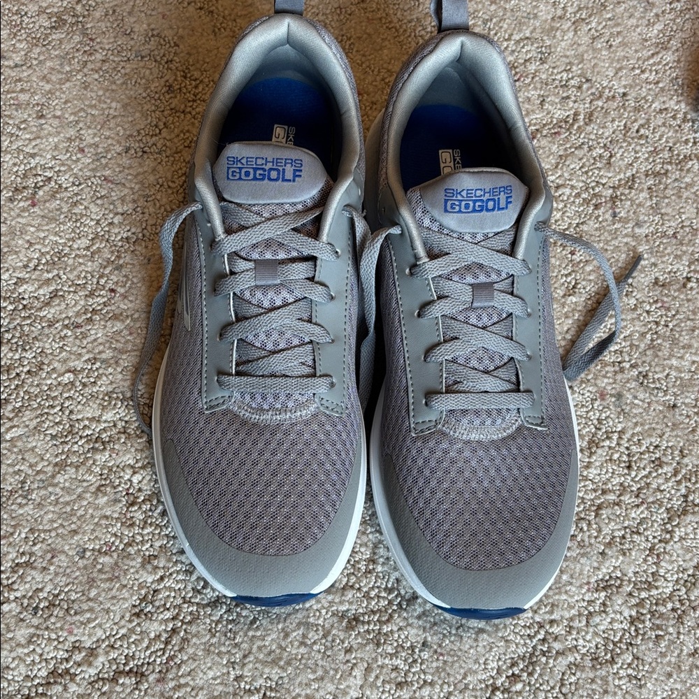 Skechers GO GOLF Men's Gray Sneakers - Size 10